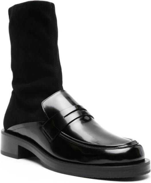 Stuart Weitzman Gedurfde Lfer Enkellaarzen Black Dames
