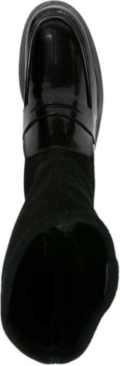 Stuart Weitzman Gedurfde Lfer Enkellaarzen Black Dames
