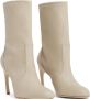 Stuart Weitzman Hoge enkellaarsjes met hak 'Lxecrve' Beige Dames - Thumbnail 6