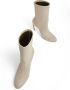 Stuart Weitzman Hoge enkellaarsjes met hak 'Lxecrve' Beige Dames - Thumbnail 10