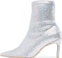 Stuart Weitzman Paillet Stretch Laarsje Blue Dames - Thumbnail 2