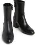 Stuart Weitzman Flareblock Zip Bootie Hak Enkellaarzen White Dames - Thumbnail 14