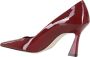 Stuart Weitz Bordeaux Patent Leren Pumps - Thumbnail 2