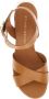 Stuart Weitz Bruine blokhak sandalen met enkelband - Thumbnail 2