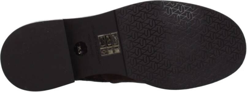 Stuart Weitzman Bruine leren enkellaarzen