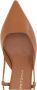 Stuart Weitz Bruine leren slingback hakken - Thumbnail 2