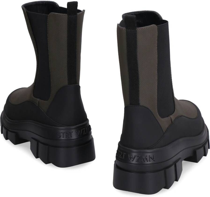 Stuart Weitzman Chelsea laarzen met elastische inzetstukken en lug zool