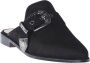 Stuart Weitzman Zwarte leren muiltjes - Thumbnail 2