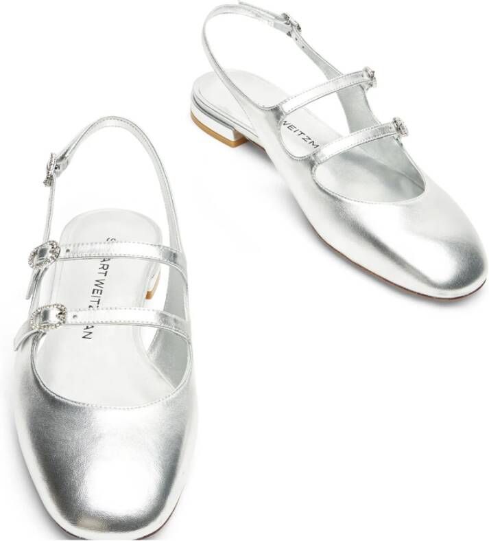 Stuart Weitzman Crystal Mary Jane Slingback Schoenen
