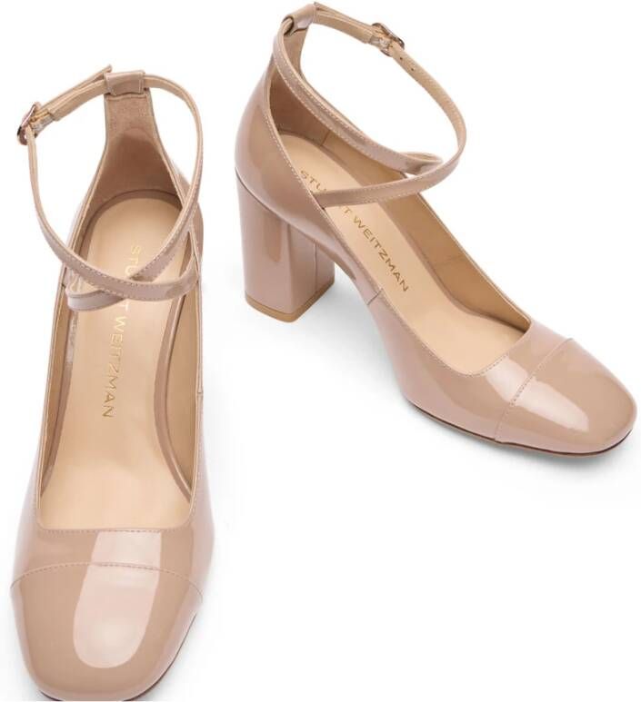 Stuart Weitzman Eden 85 Strap Pump