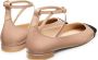 Stuart Weitzman Eden Strap Flat Beige Dames - Thumbnail 3