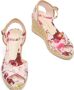 Stuart Weitzman Elegante Crossover Espadrille met Jute Zool Multicolor Dames - Thumbnail 4