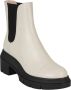 Stuart Weitzman Elegante Enkellaarzen voor Vrouwen White Dames - Thumbnail 2