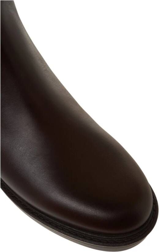 Stuart Weitzman Elegante Marrone Enkellaarzen