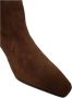 Stuart Weitzman Elegante Marrone Enkellaarzen voor Vrouwen - Thumbnail 2