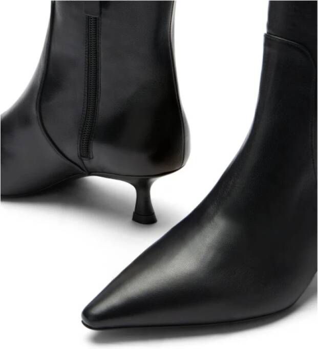 Stuart Weitzman Stijlvolle Enkellaars voor Vrouwen Black Dames