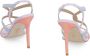 Stuart Weitz Elegante Suede Stiletto Hak Sandalen - Thumbnail 2