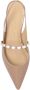 Stuart Weitzman Emilia Pearlita slingback platte schoenen Beige Dames - Thumbnail 7