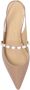 Stuart Weitzman Emilia Pearlita slingback platte schoenen Beige Dames - Thumbnail 15