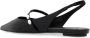 Stuart Weitzman Zwarte Slingback Parel Detail Platte Schoenen Black Dames - Thumbnail 19