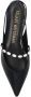 Stuart Weitzman Emilia Pearlita slingback platte schoenen Black Dames - Thumbnail 11