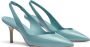 Stuart Weitzman EVA 75 Slingback Stijlvolle en elegante hakken Green Dames - Thumbnail 2