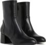 Stuart Weitzman Flareblock Zip Bootie Hak Enkellaarzen White Dames - Thumbnail 5