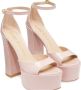 Stuart Weitzman Skyhigh Platform Sandal Beige Dames - Thumbnail 5