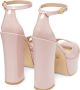 Stuart Weitzman Skyhigh 145 Platform Sandal Beige Dames - Thumbnail 6