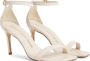 Stuart Weitzman Sandalen Nunakedcurve 85 Sandal in crème - Thumbnail 3