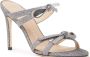 Stuart Weitzman Kristallen Strik Muiltjes Gray Dames - Thumbnail 2