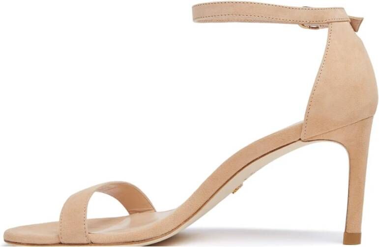 Stuart Weitzman Flat Sandals Roze Dames