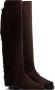 Stuart Weitzman Gedurfde Kristalfranjestart Brown Dames - Thumbnail 2