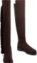 Stuart Weitzman Gedurfde Kristalfranjestart Brown Dames - Thumbnail 4