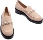 Stuart Weitzman Gedurfde Parel Loafer Beige Dames - Thumbnail 4