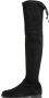 Stuart Weitzman Gedurfde Stretch Over-de-Knie Laars Black Dames - Thumbnail 3