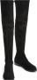 Stuart Weitzman Gedurfde Stretch Over-de-Knie Laars Black Dames - Thumbnail 4