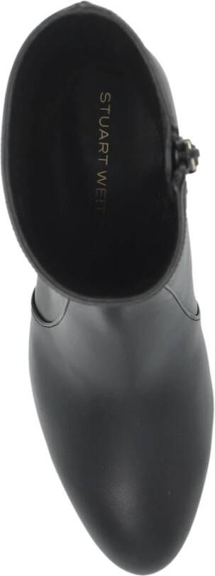 Stuart Weitzman Gehakte enkellaarsjes Essentialist