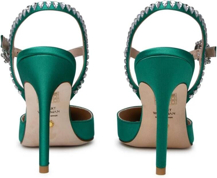 Stuart Weitzman Gemcut 100 Pumps met enkelbandje