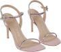 Stuart Weitz Gemcut Sandalen met Hoge Hak - Thumbnail 2
