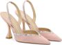 Stuart Weitzman Pumps & high heels Gemcut Xcurve 100 Slingback Pump in roze - Thumbnail 6