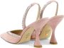 Stuart Weitzman Pumps & high heels Gemcut Xcurve 100 Slingback Pump in roze - Thumbnail 7