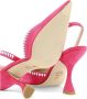 Stuart Weitzman Pumps & high heels Gemcut Xcurve 100 Slingback Pump in roze - Thumbnail 9
