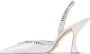 Stuart Weitzman Gemcut Xcurve 100 Slingback Pump White Dames - Thumbnail 3