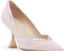 Stuart Weitzman Xcurve 85 Pump Glamoureuze Mary Jane-geïnspireerde Silhouet Pink Dames - Thumbnail 2