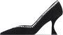 Stuart Weitzman Pumps & high heels Gemcut Xcurve 85 Pump in zwart - Thumbnail 4