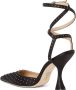 Stuart Weitzman Glam Xcurve 100 wikkelPumps Zwart Dames - Thumbnail 2