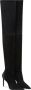 Stuart Weitzman Glamoureuze Ultrastuart Royale 100 Boot Black Dames - Thumbnail 2