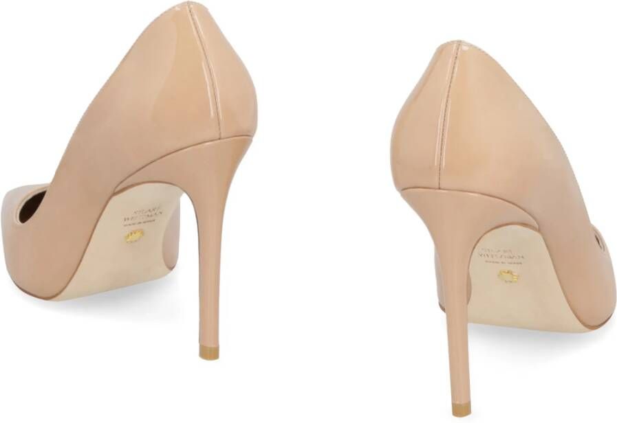 Stuart Weitzman Elegante Beige Hoge Hakken Pumps Beige Dames