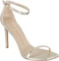 Stuart Weitzman Grijze Metallic Sandalen Hoge Hak Yellow Dames - Thumbnail 4